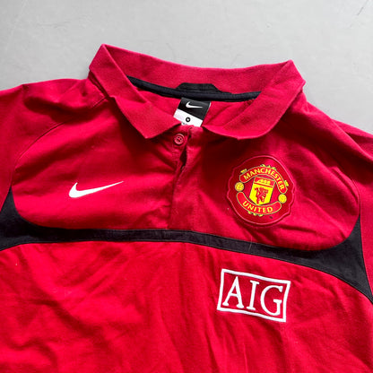 Nike x Manchester United Vintage Poloshirt 2007/08 | M
