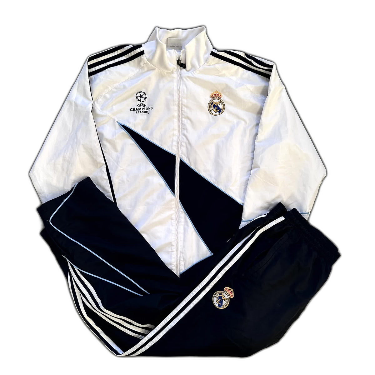 Adidas x Real Madrid CL Vintage *Premium* Tracksuit 2007/08 | XL