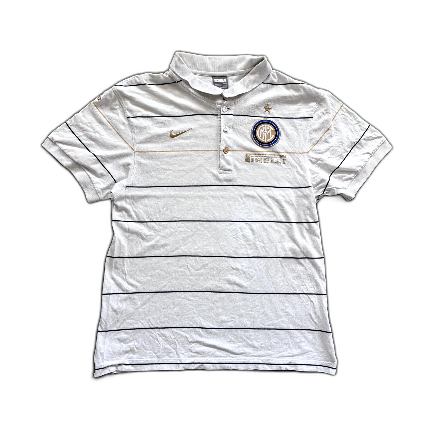 Nike x Inter Mailand Vintage *Premium* Poloshirt 2007/08 | L