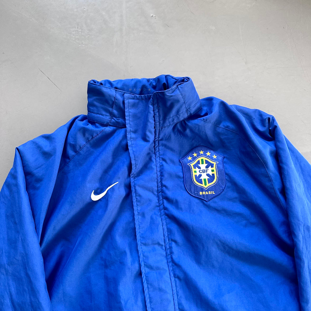 Nike x Brasilien Vintage Pufferjacket 2002 | M
