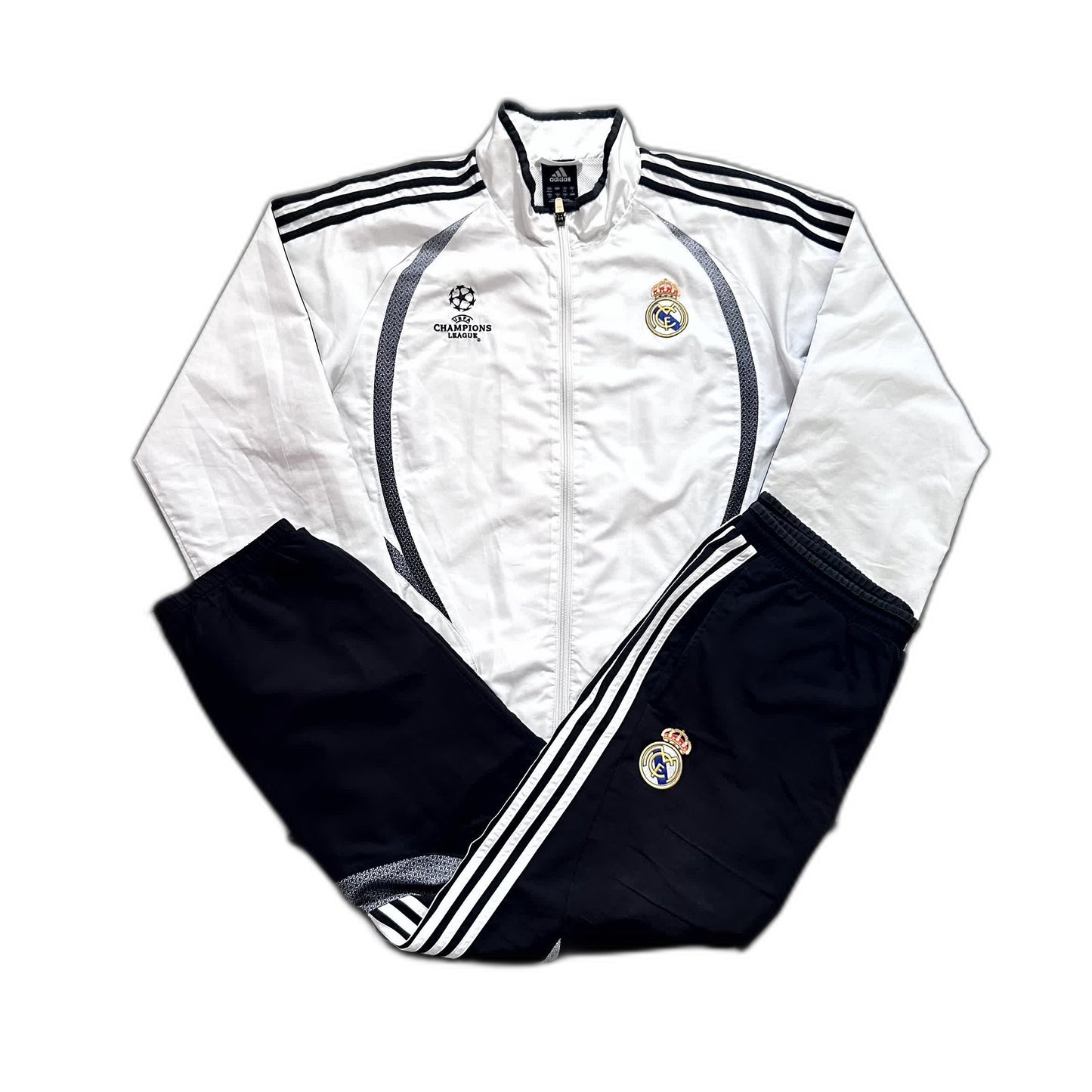 Adidas x Real Madrid CL Vintage *Premium* Tracksuit 2005/06 | M