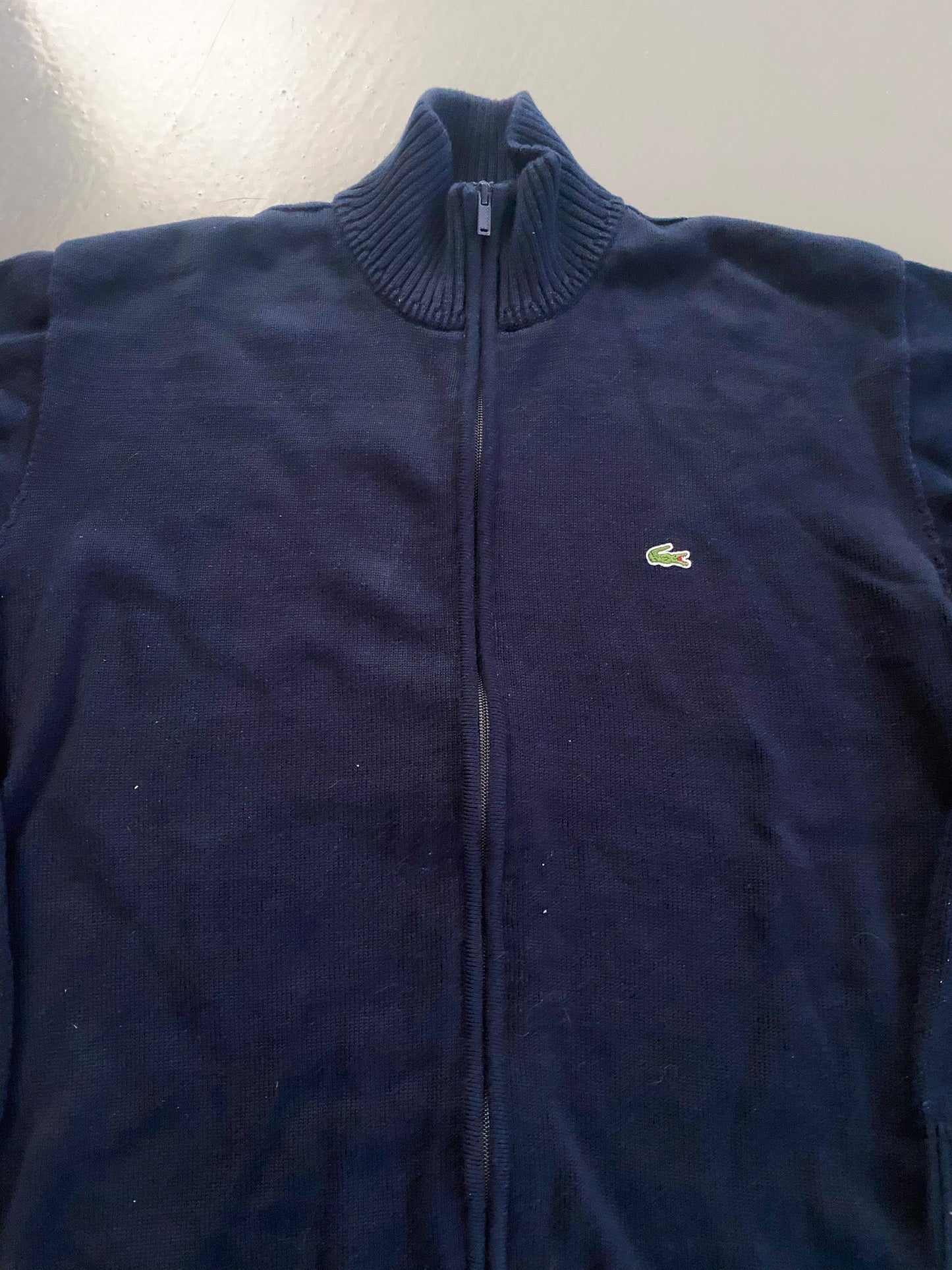 Lacoste Vintage Strickjacke | XL