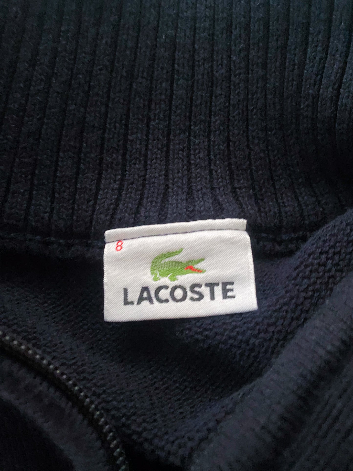 Lacoste Vintage Strickjacke | XL