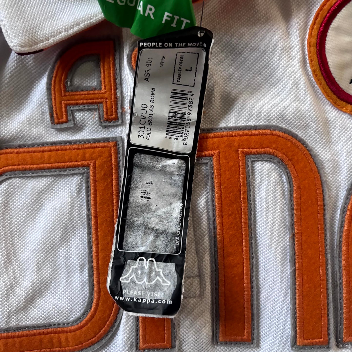 AS Rom Vintage Poloshirt 2004/05 NEU | L