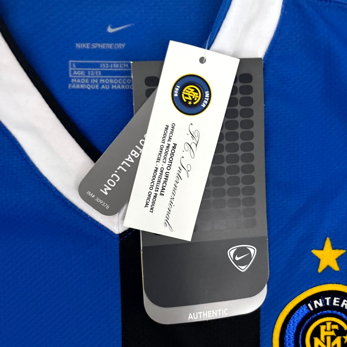 Nike x Inter Mailand Vintage *Premium* Trikot 2007/08 NEU | XS