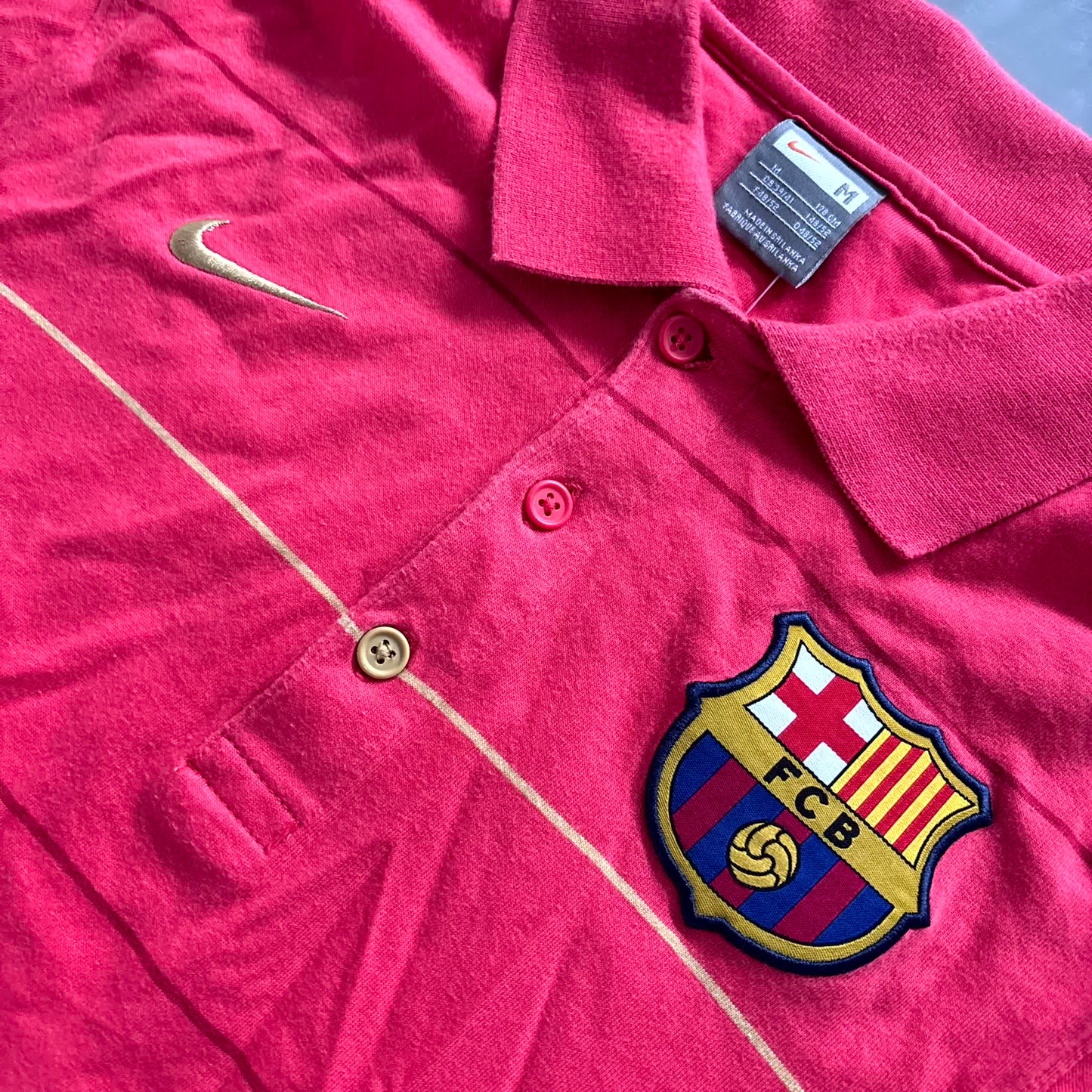 Nike x FC Barcelona Vintage Poloshirt 2009/10 | M