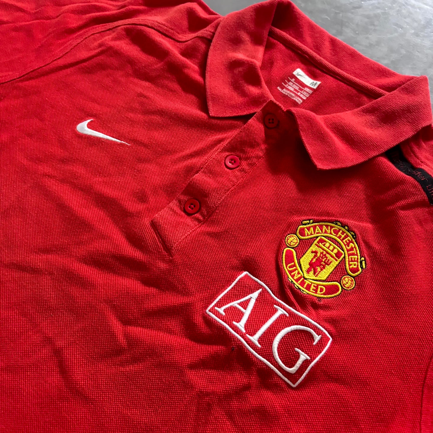 Nike x Manchester United Vintage Poloshirt 2007/08 | M