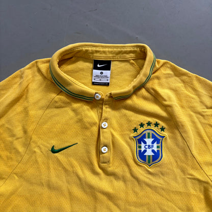 Nike x Brasilien Vintage Poloshirt 2014 | M