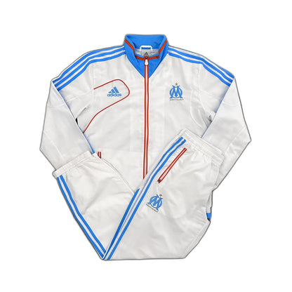 Adidas x Olympique Marseille Vintage *PREMIUM* Tracksuit 2009/10 | L