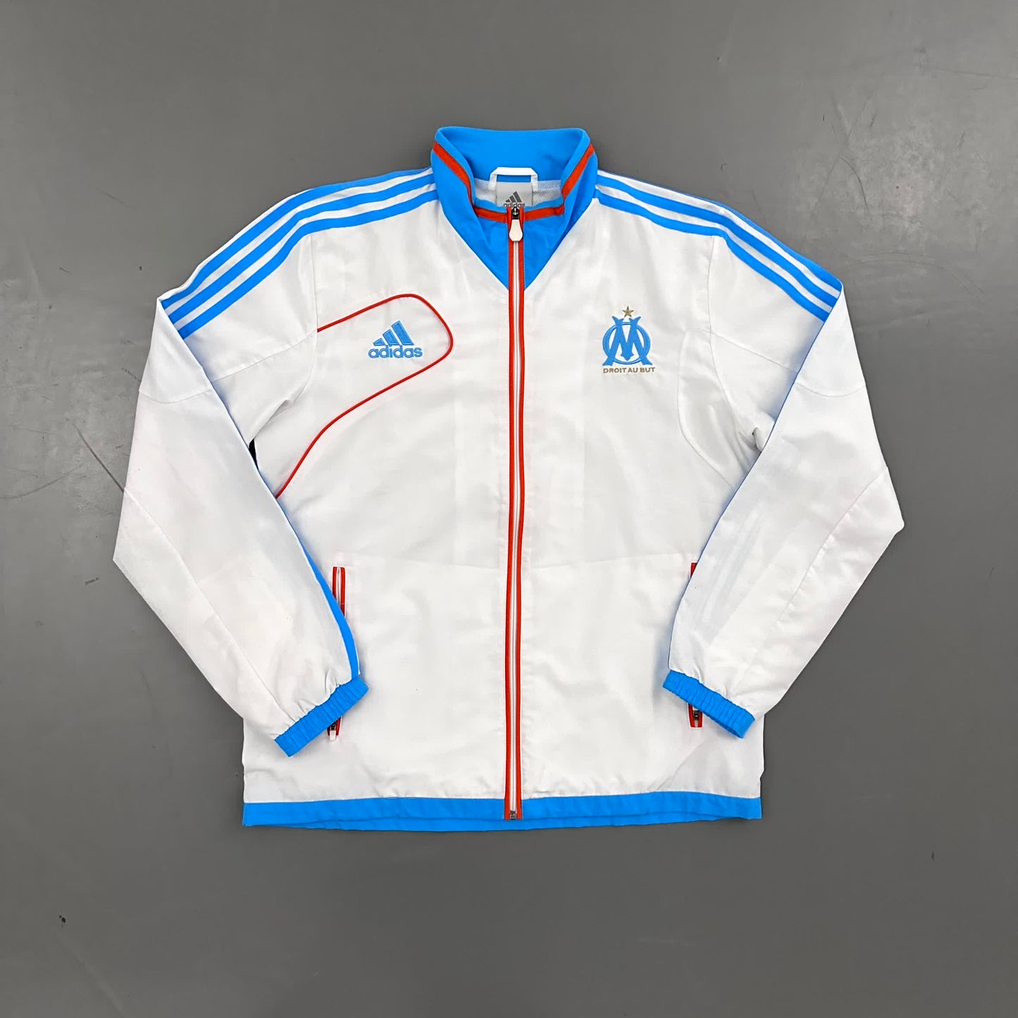 Adidas x Olympique Marseille Vintage *PREMIUM* Tracksuit 2009/10 | L