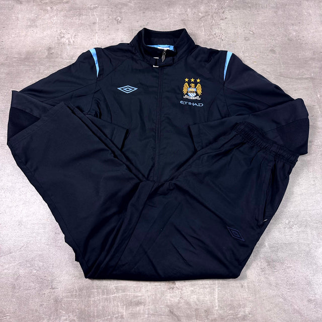 Manchester City Vintage Tracksuit M