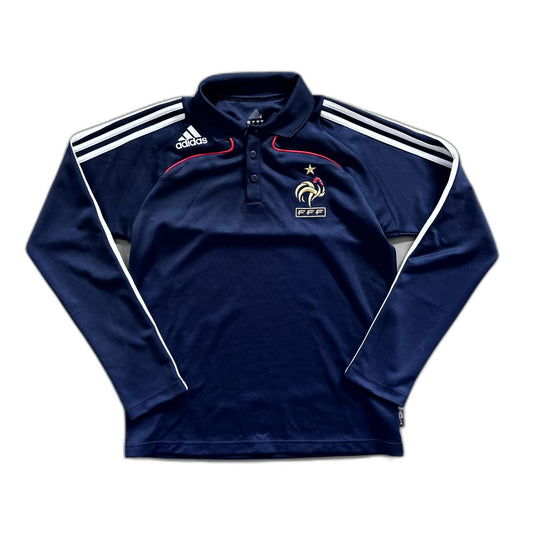 Adidas x Frankreich Vintage *Premium* Longsleeve Poloshirt 2008 | S