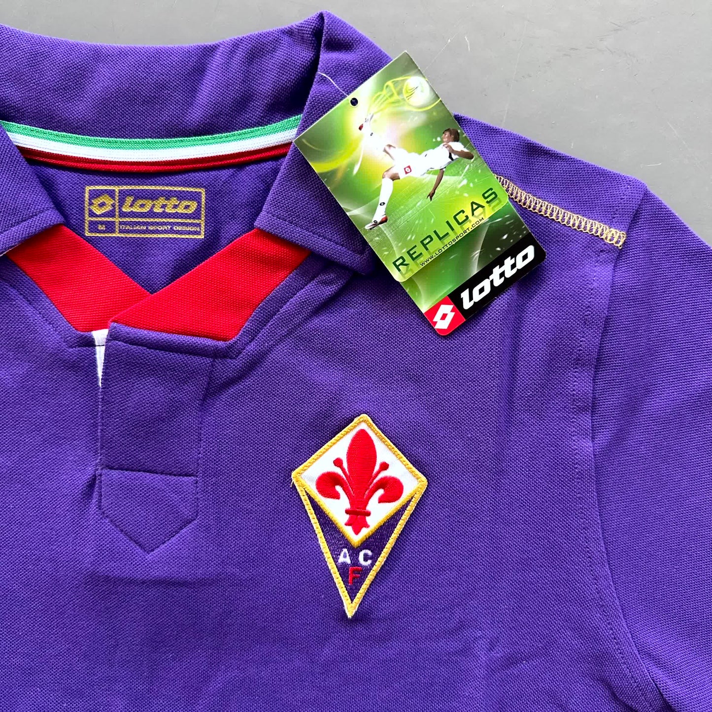 AC Florenz Vintage Poloshirt 2008/09 NEU | M