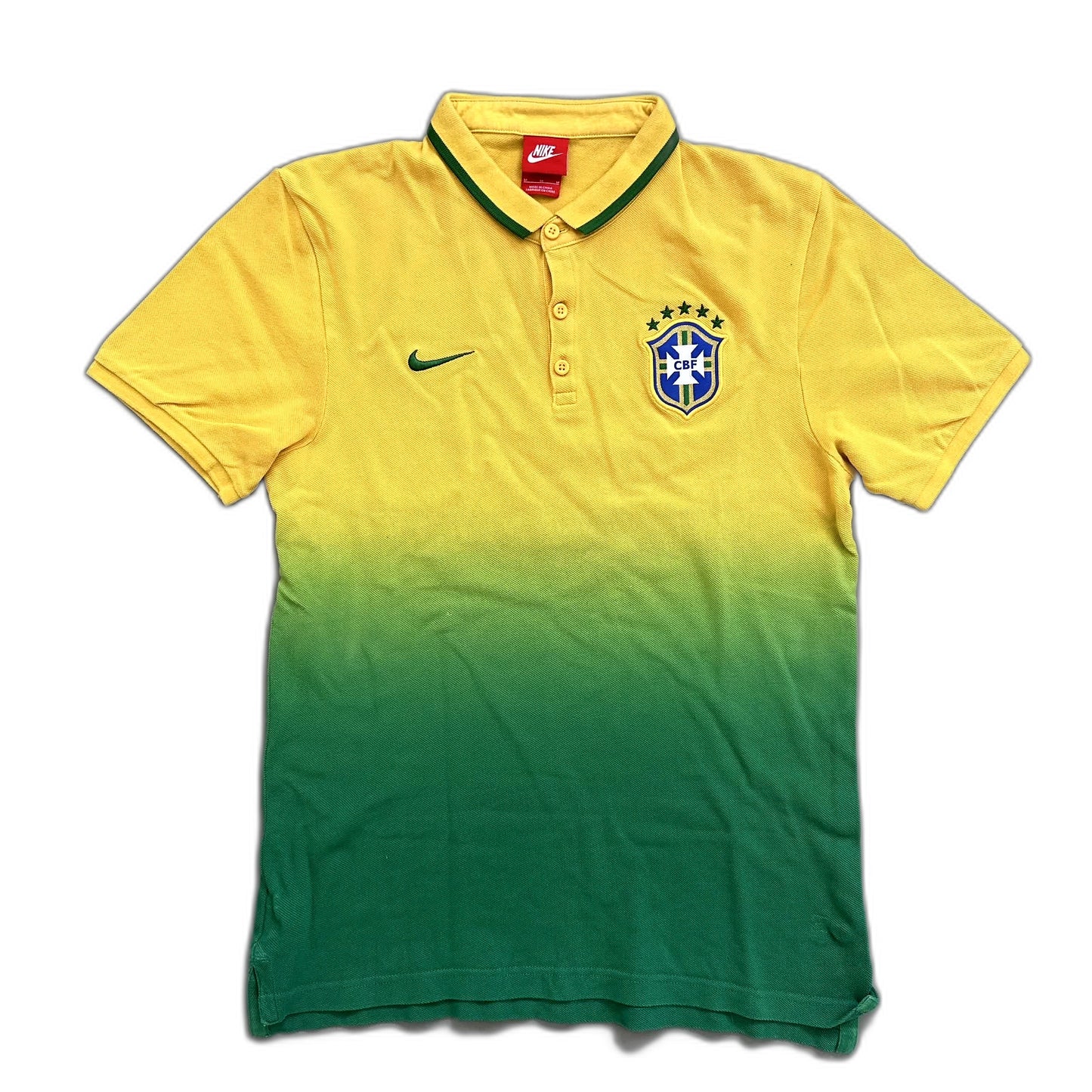 Nike x Brasilien Vintage Poloshirt 2014 | M
