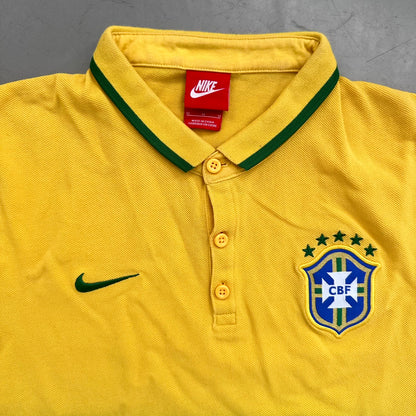 Nike x Brasilien Vintage Poloshirt 2014 | M