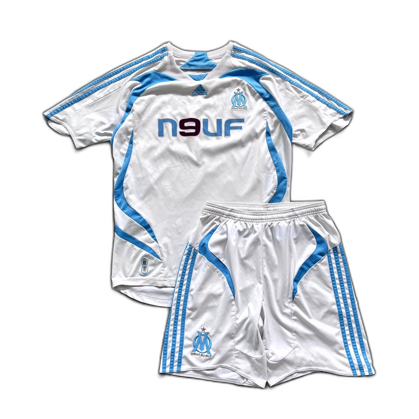 Adidas x Olympique Marseille Vintage *Premium* Trikot Set 2007/08 | S