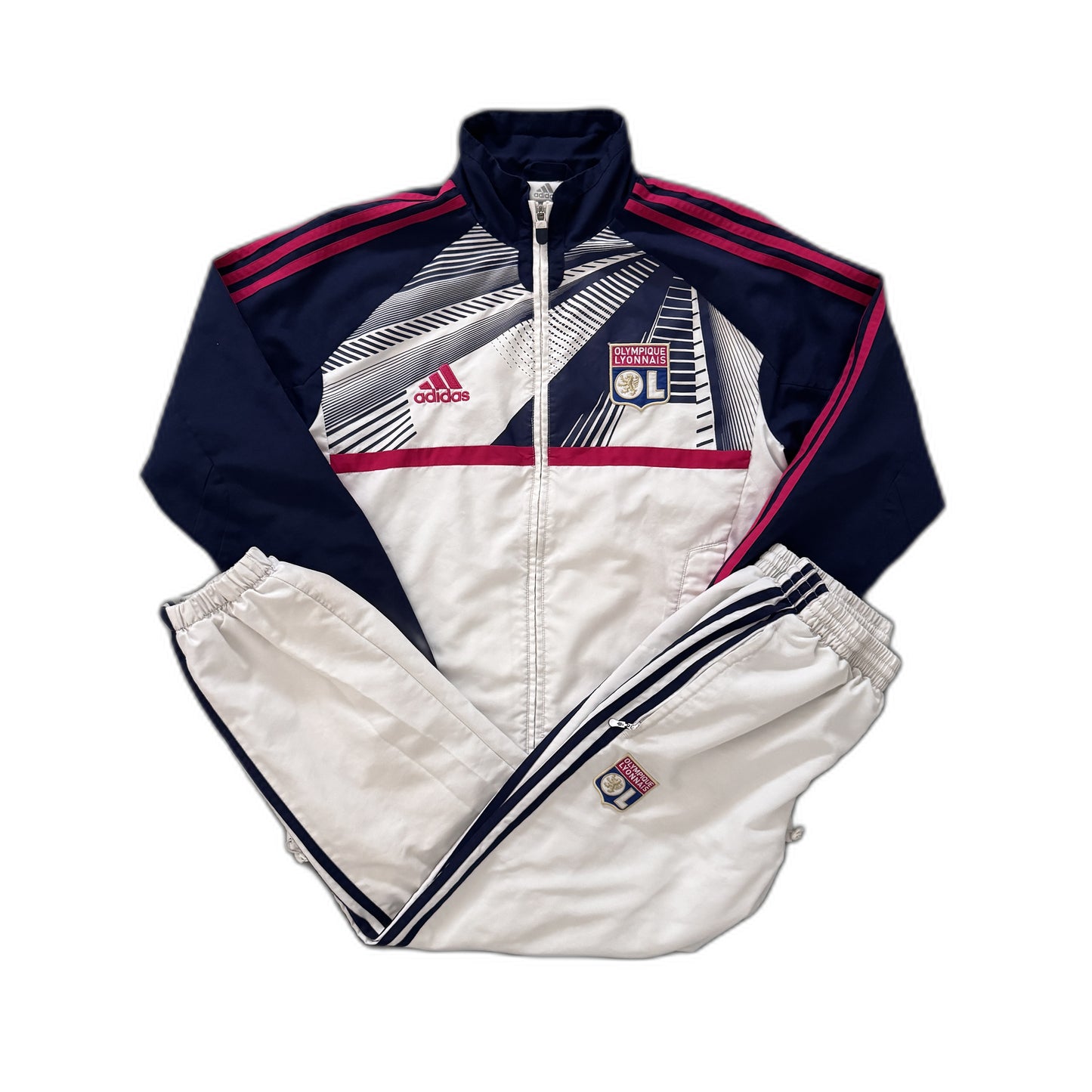Adidas x Olympique Lyon Vintage *Premium* Tracksuit 2010/11 | S