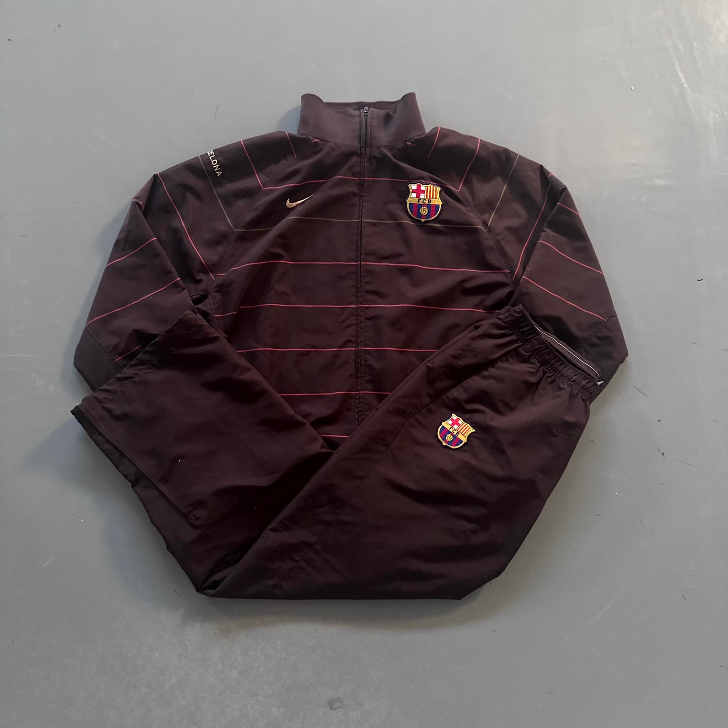 Nike x FC Barcelona Vintage Tracksuit 2007/08 | XL