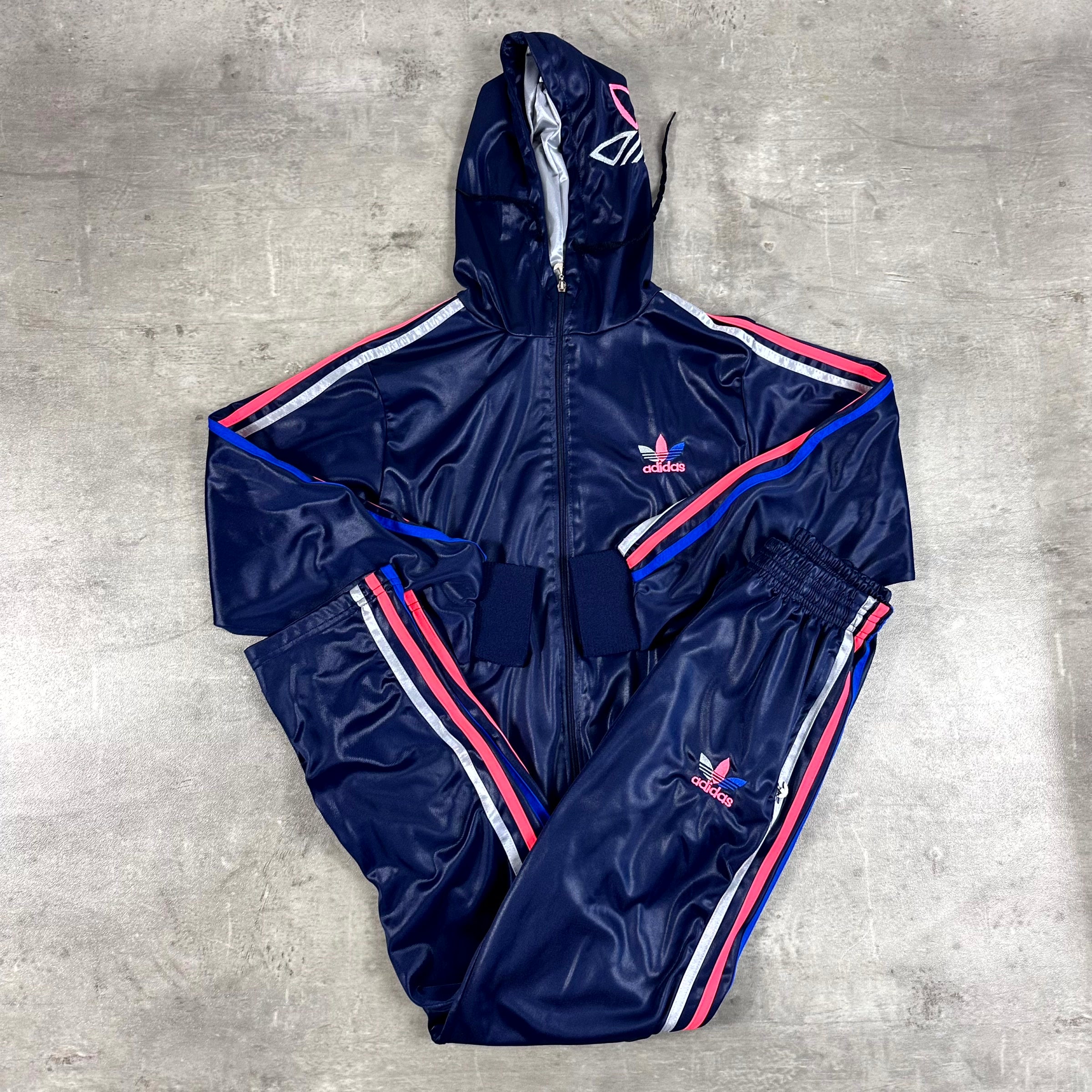 Adidas retro tracksuit hotsell