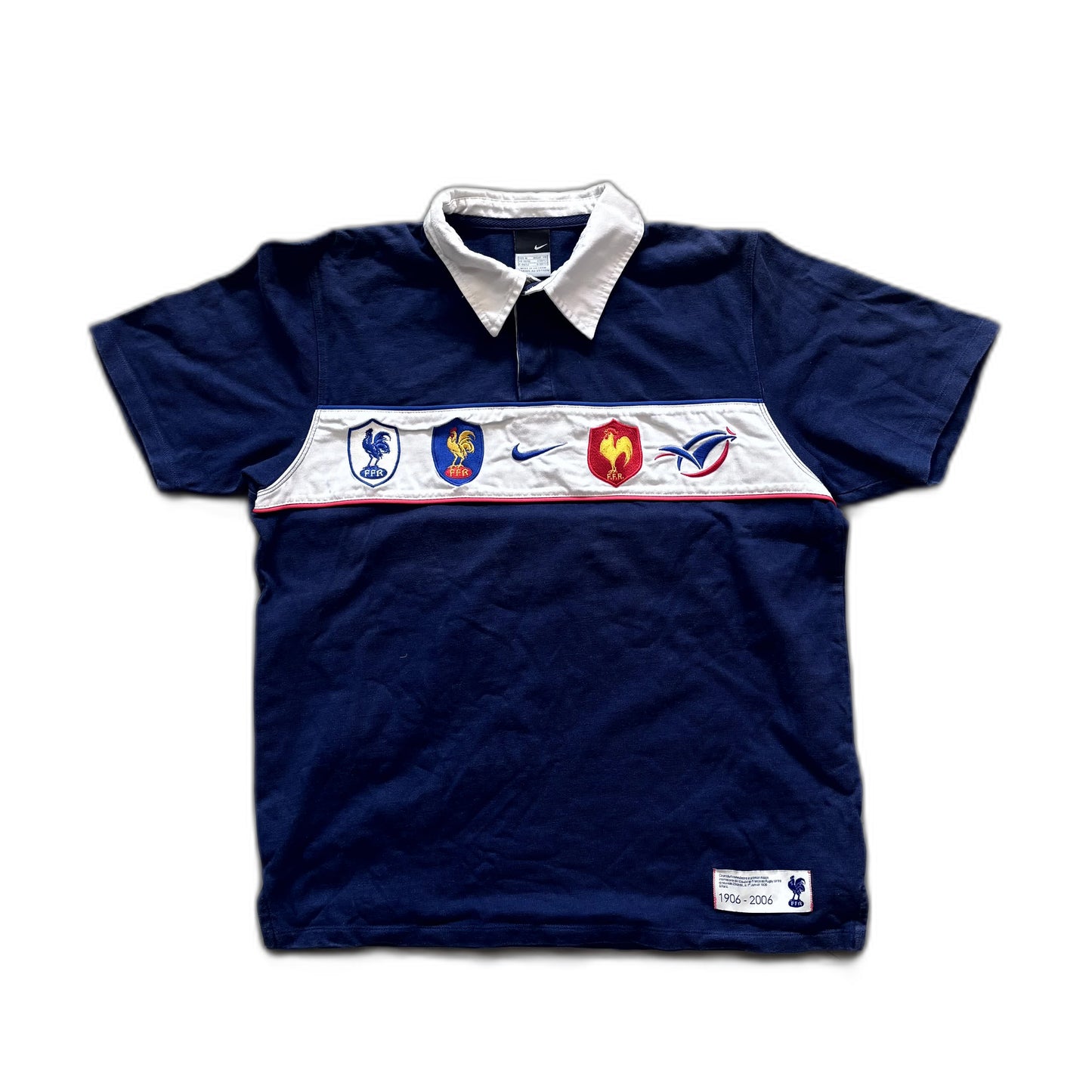 Nike x Frankreich Vintage Poloshirt 2006 | M