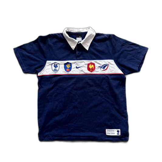 Nike x Frankreich Vintage Poloshirt 2006 | M