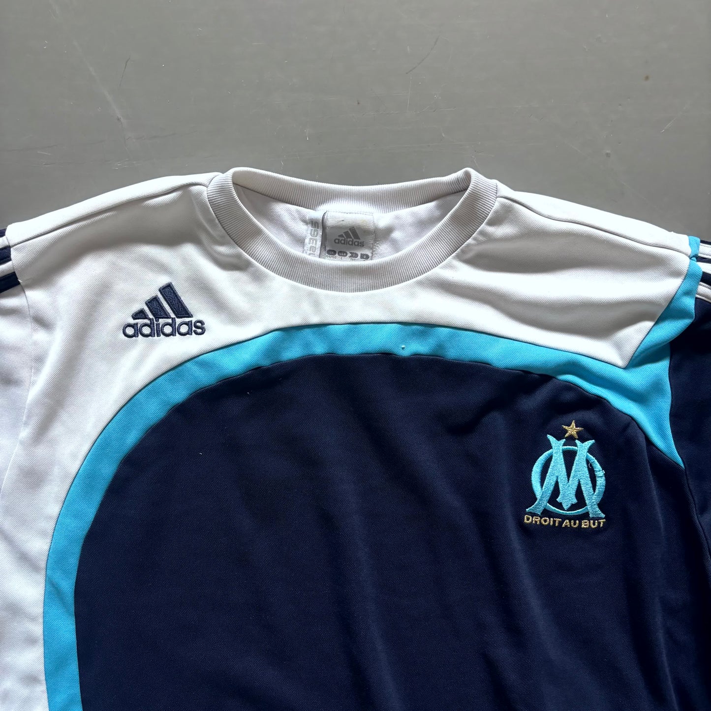 Adidas x Olympique Marseille Vintage Sweater 2007/08 | XXL