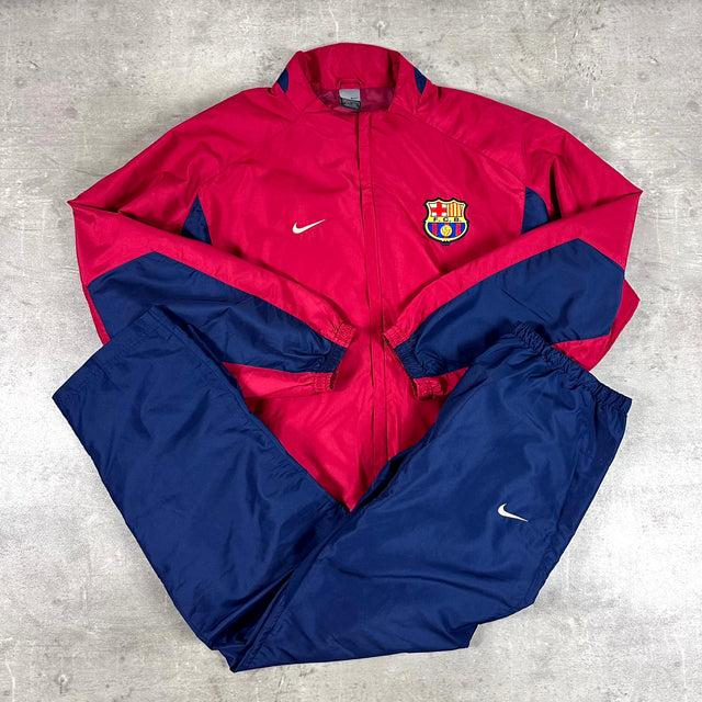 FC Barcelona Retro Tracksuit XXL