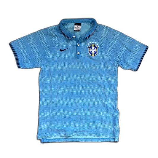 Nike x Brasilien Vintage *Premium* Poloshirt 2014 | S