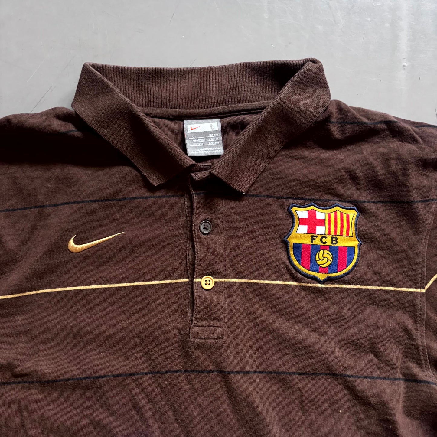 Nike x FC Barcelona Vintage *Premium* Poloshirt 2007/08 | L