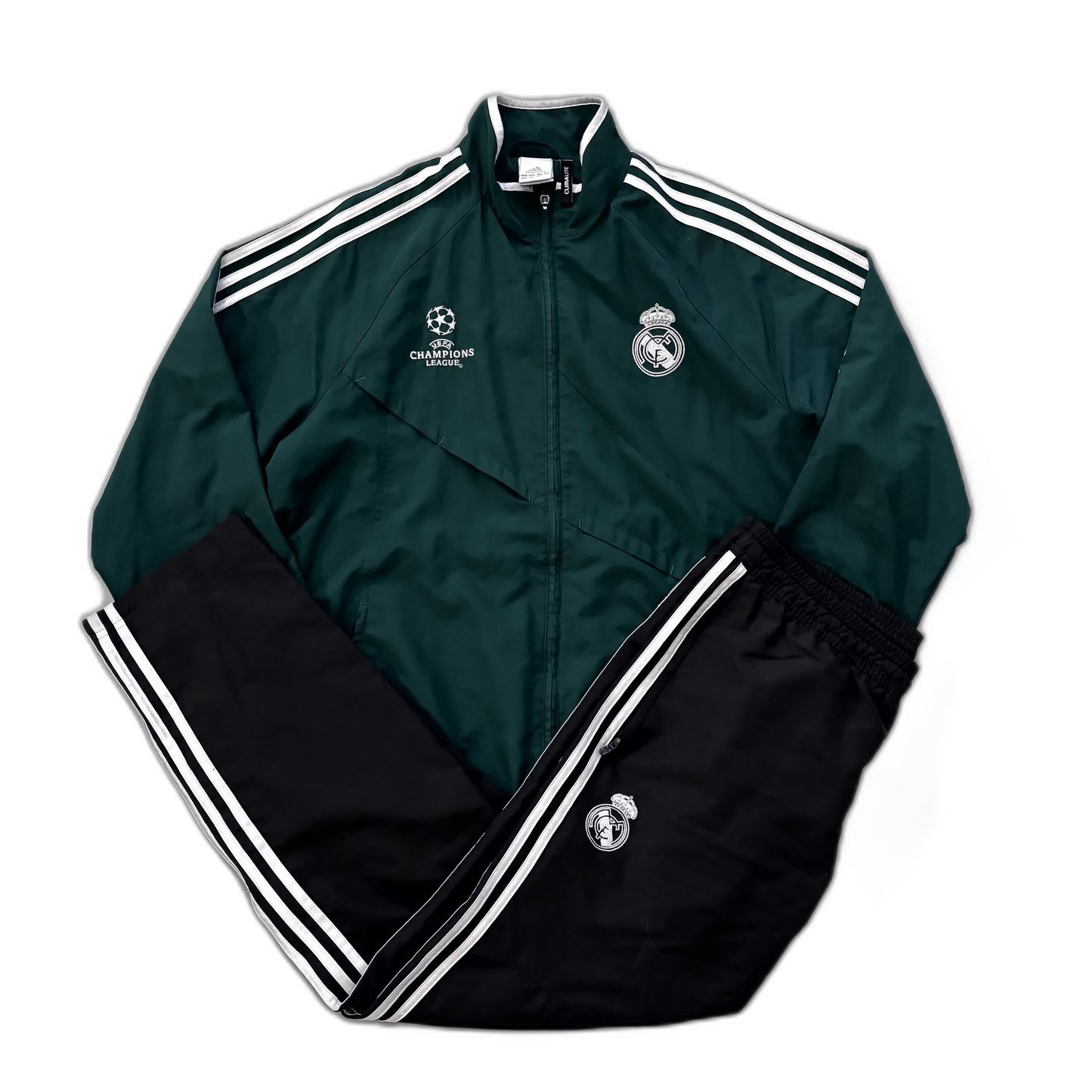 Adidas x Real Madrid CL Vintage Tracksuit 2008/09 | XL
