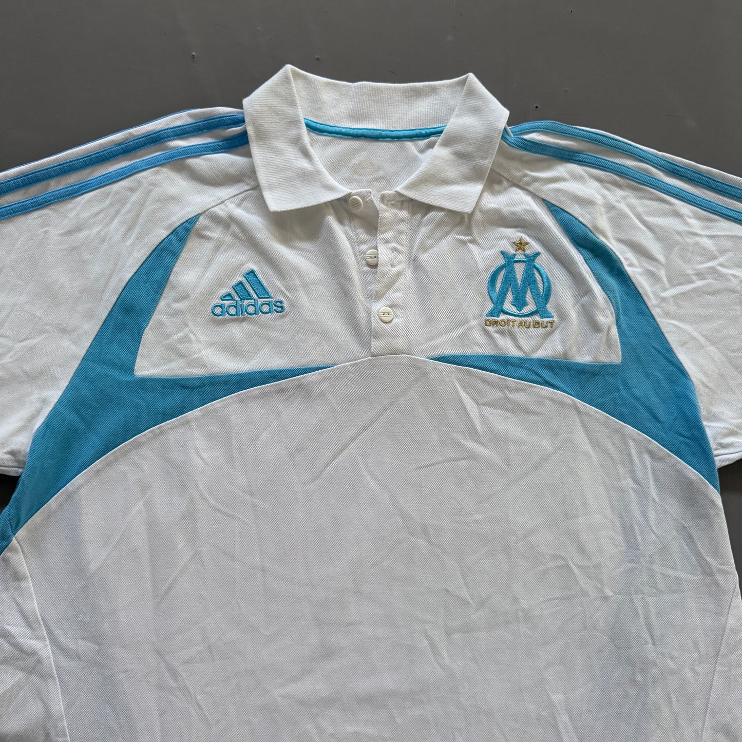 Adidas x Olympique Marseille Vintage Poloshirt 2008/09 | XL