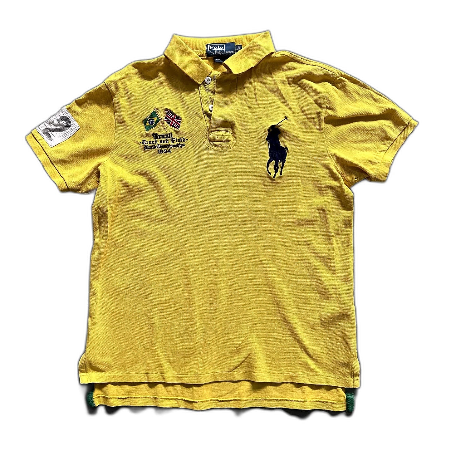 Polo Ralph Lauren x Brasilien Vintage Poloshirt | L