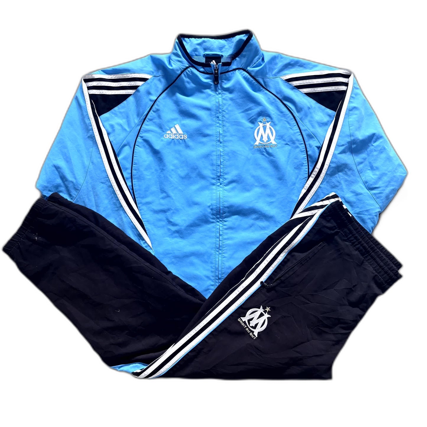 Adidas x Olympique Marseille Vintage Tracksuit 2009/10 | L