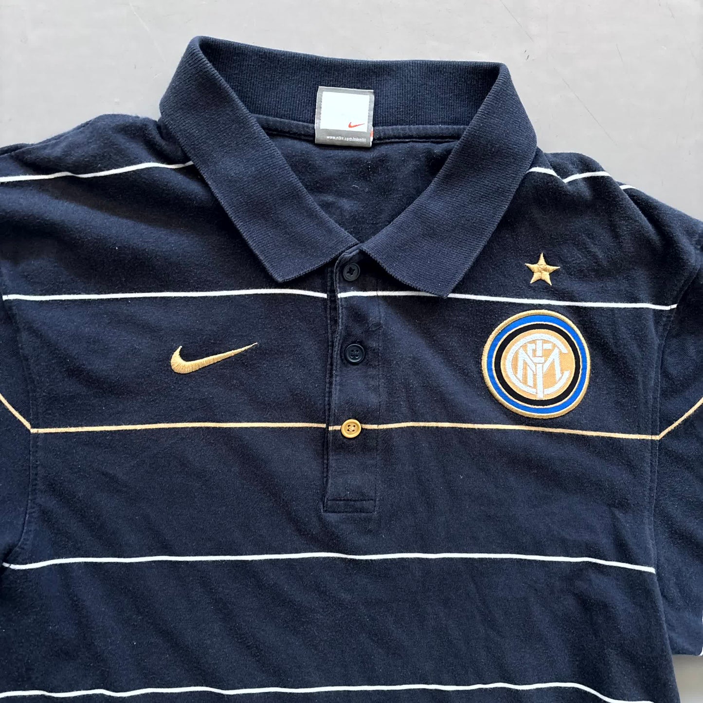 Nike x Inter Mailand Vintage *Balotelli* Poloshirt 2007/08 | L