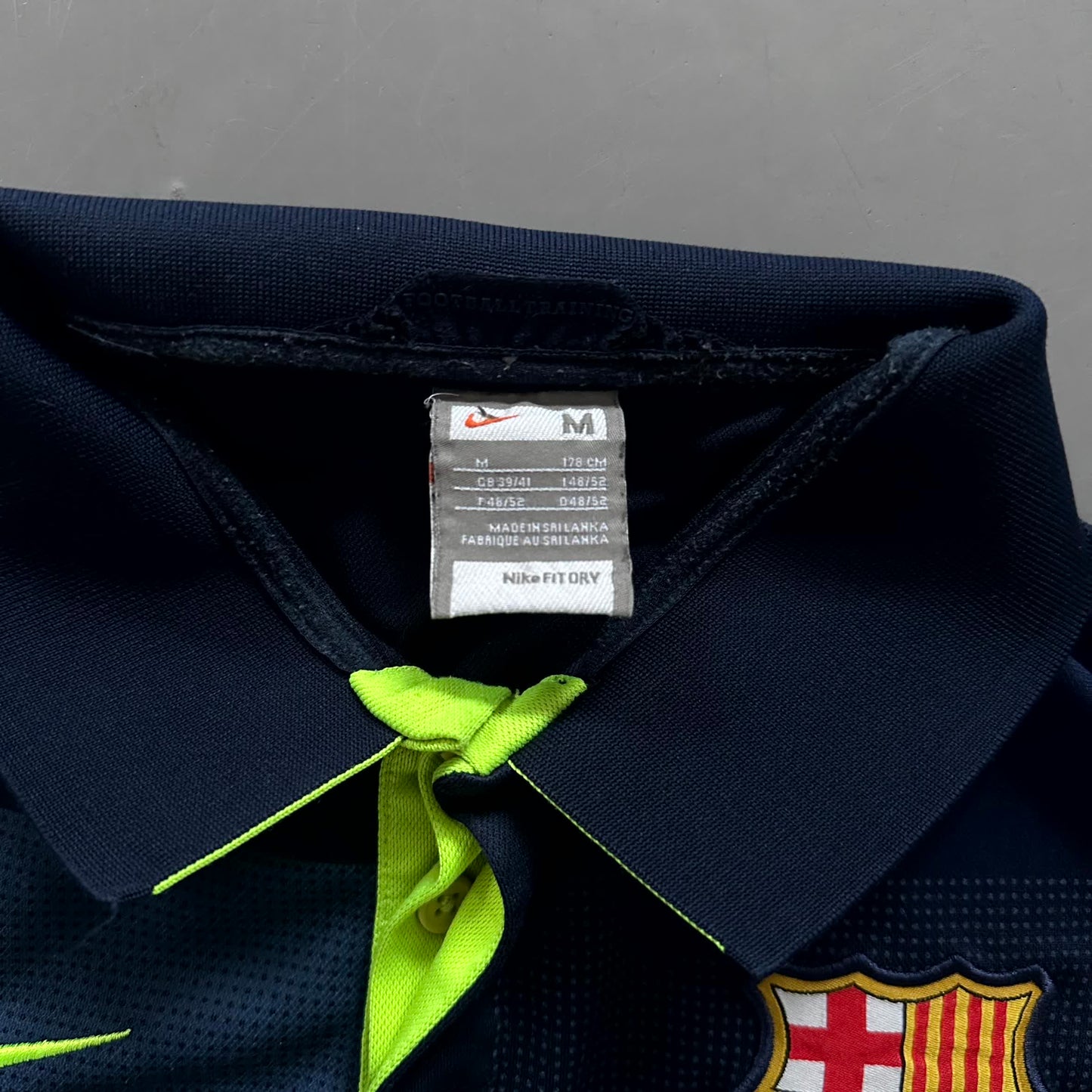Nike x FC Barcelona Vintage Poloshirt 2009/10 | M