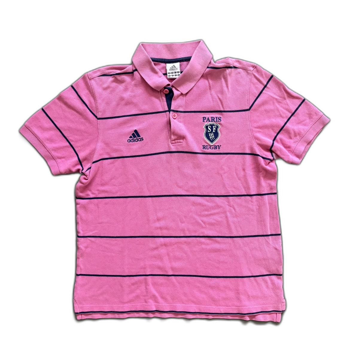 Adidas x Stade Francais Rugby Vintage Poloshirt 2009/10 | M