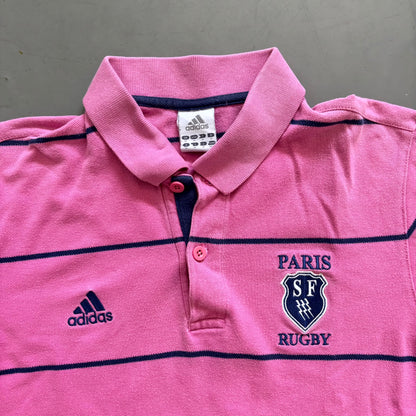 Adidas x Stade Francais Rugby Vintage Poloshirt 2009/10 | M
