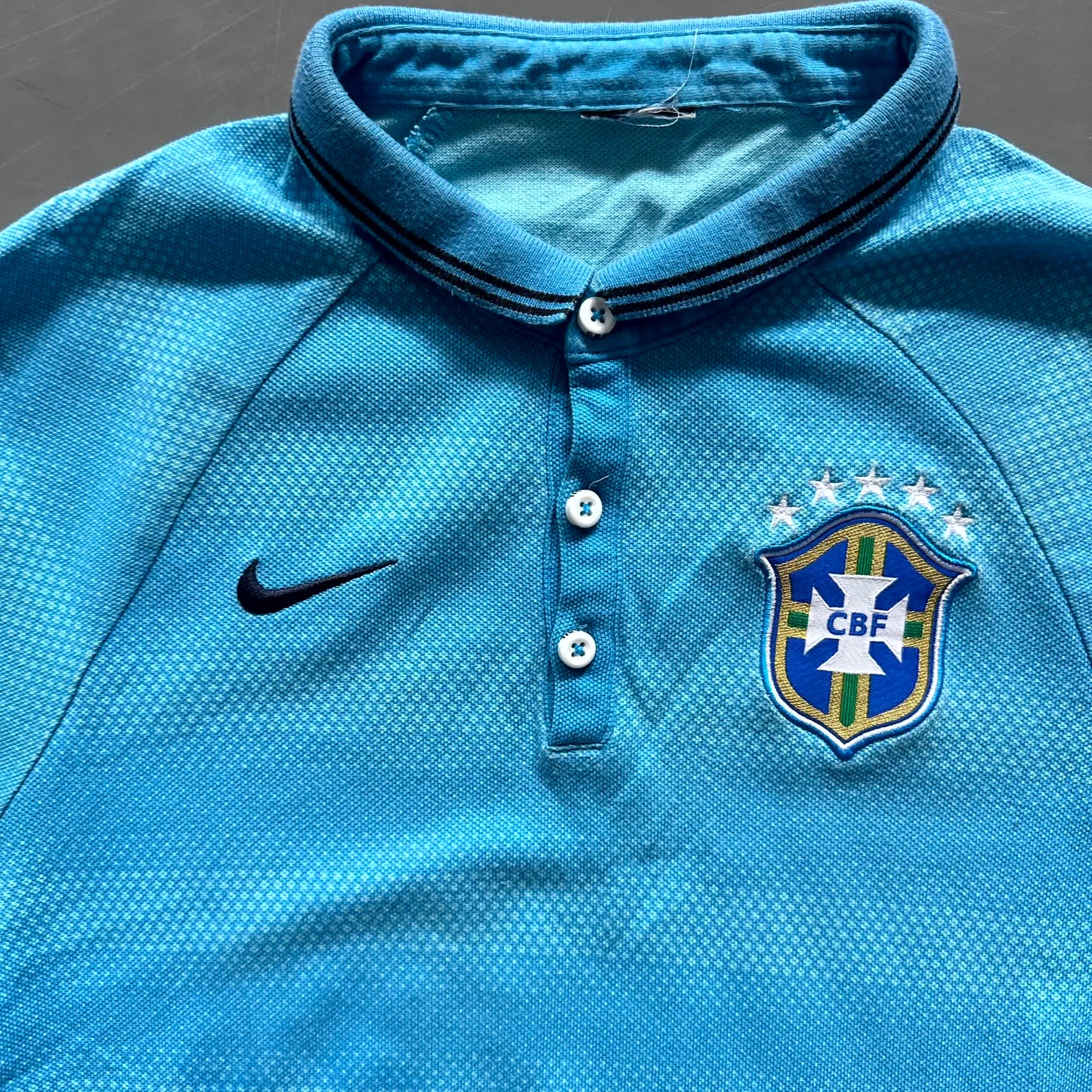 Nike x Brasilien Vintage Poloshirt 2014 | M