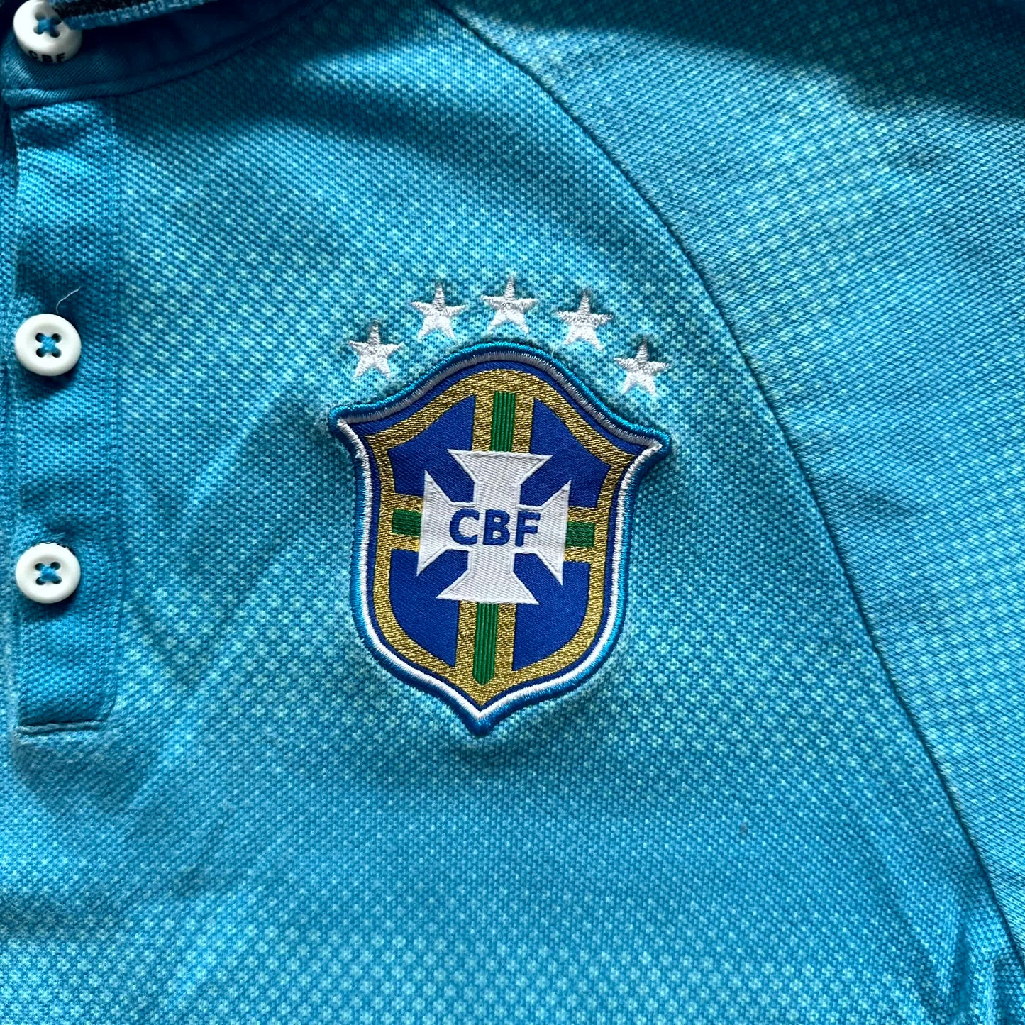 Nike x Brasilien Vintage Poloshirt 2014 | M