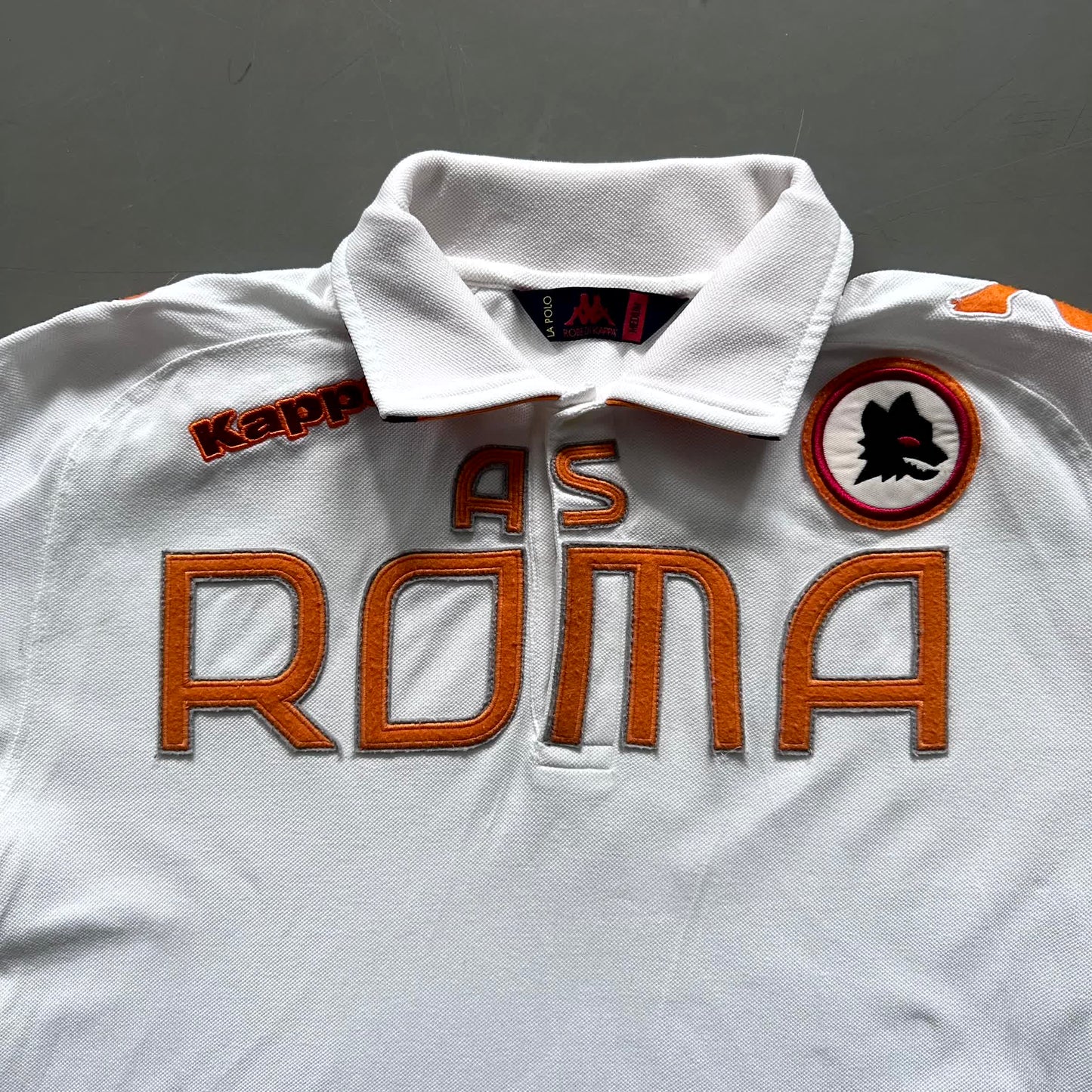 Kappa x AS Rom Vintage Poloshirt 2003/04 | M