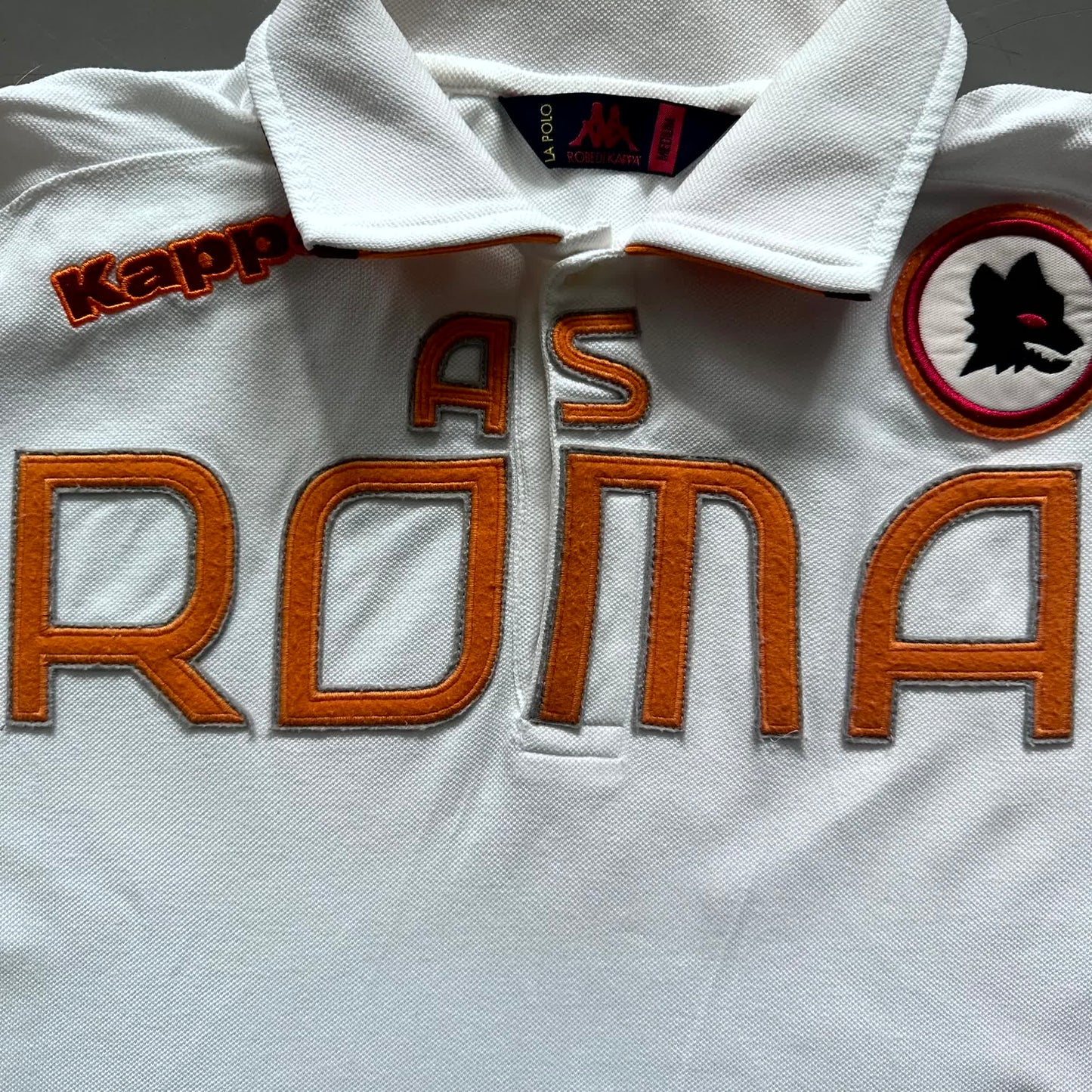 Kappa x AS Rom Vintage Poloshirt 2003/04 | M