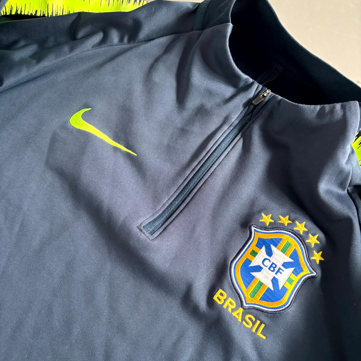 Nike x Brasilien Vintage Zipper 2018 | M