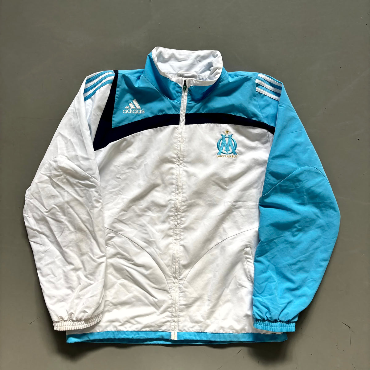 Adidas x Olympique Marseille Vintage *Premium* Tracksuit 2007/08 | XL