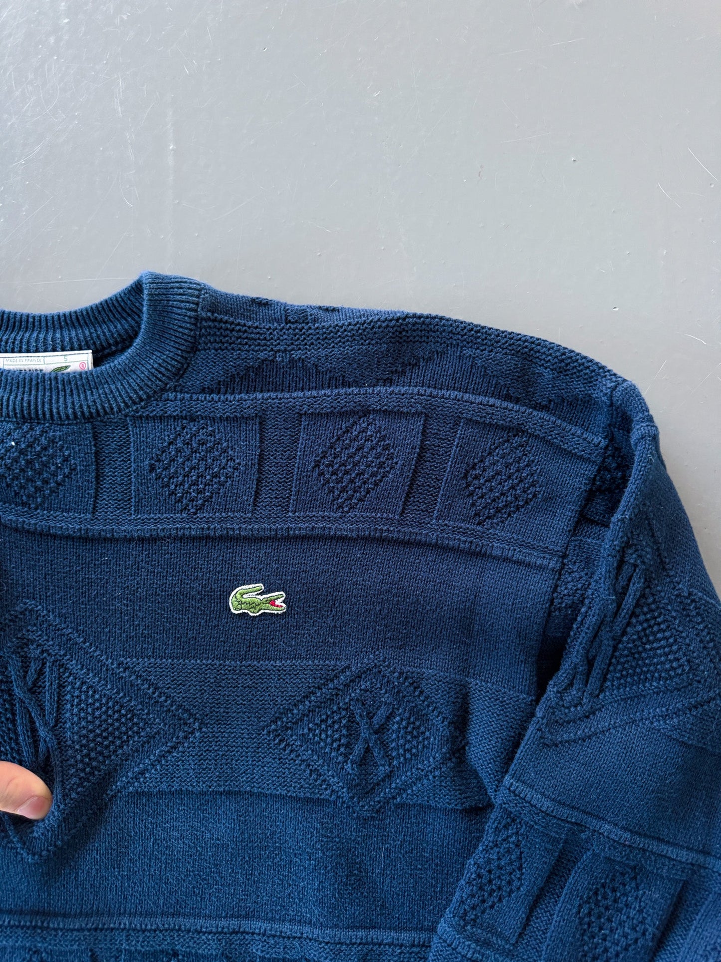 Lacoste Vintage *PREMIUM* Pullover | L