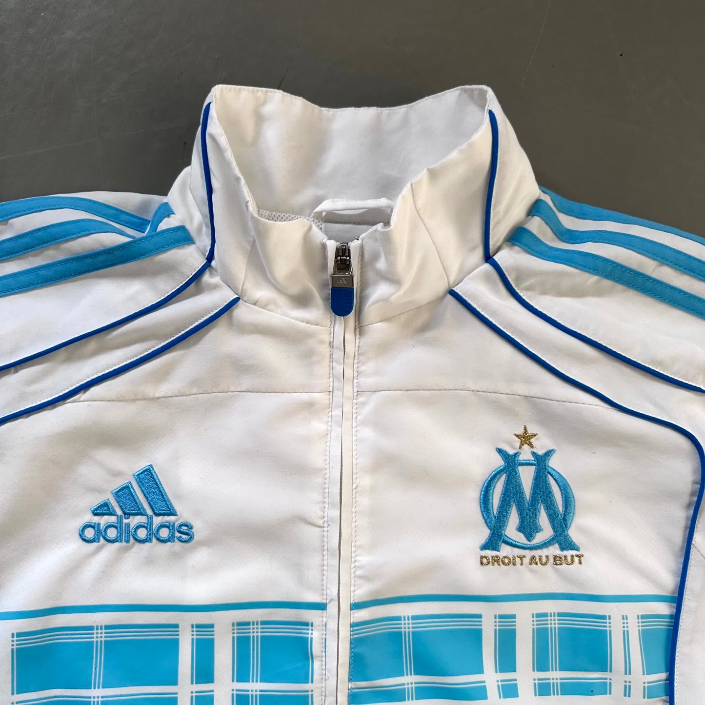 Adidas x Olympique Marseille Vintage *RARE* Tracksuit 2007/08 | XL