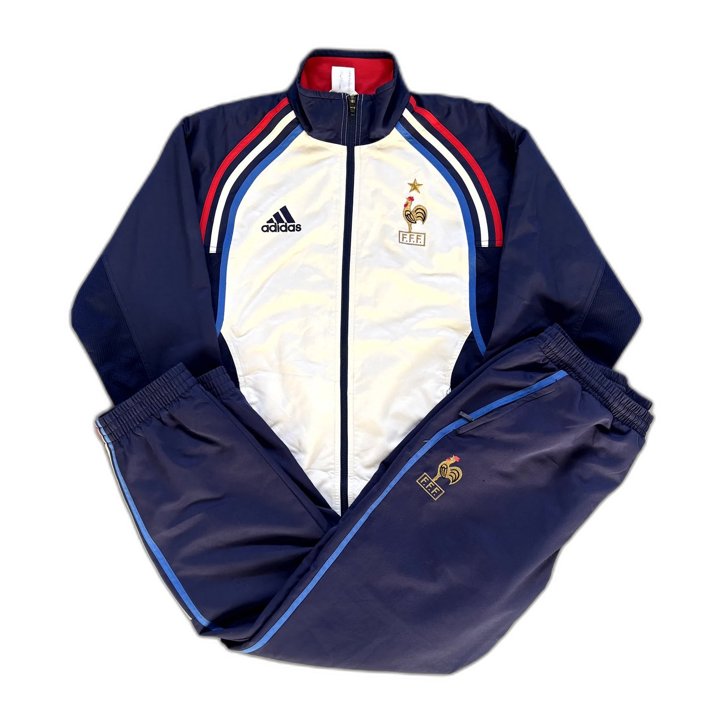 Adidas x Frankreich Vintage Tracksuit 2006 | S