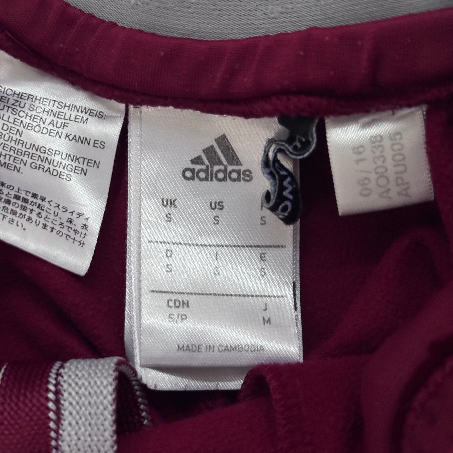 Adidas x FC Bayern München CL Vintage Tracksuit 2014/15 | S