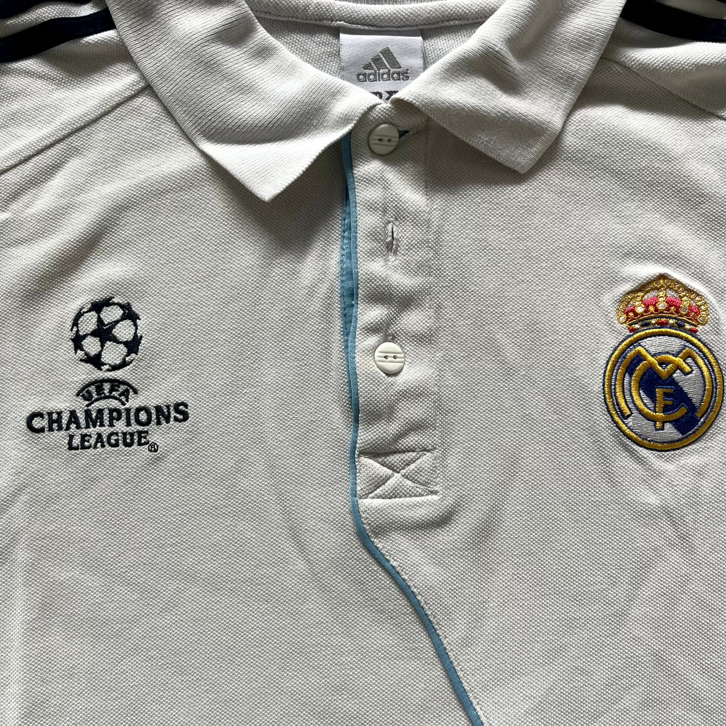 Adidas x Real Madrid CL Vintage Poloshirt 2010/11 | L