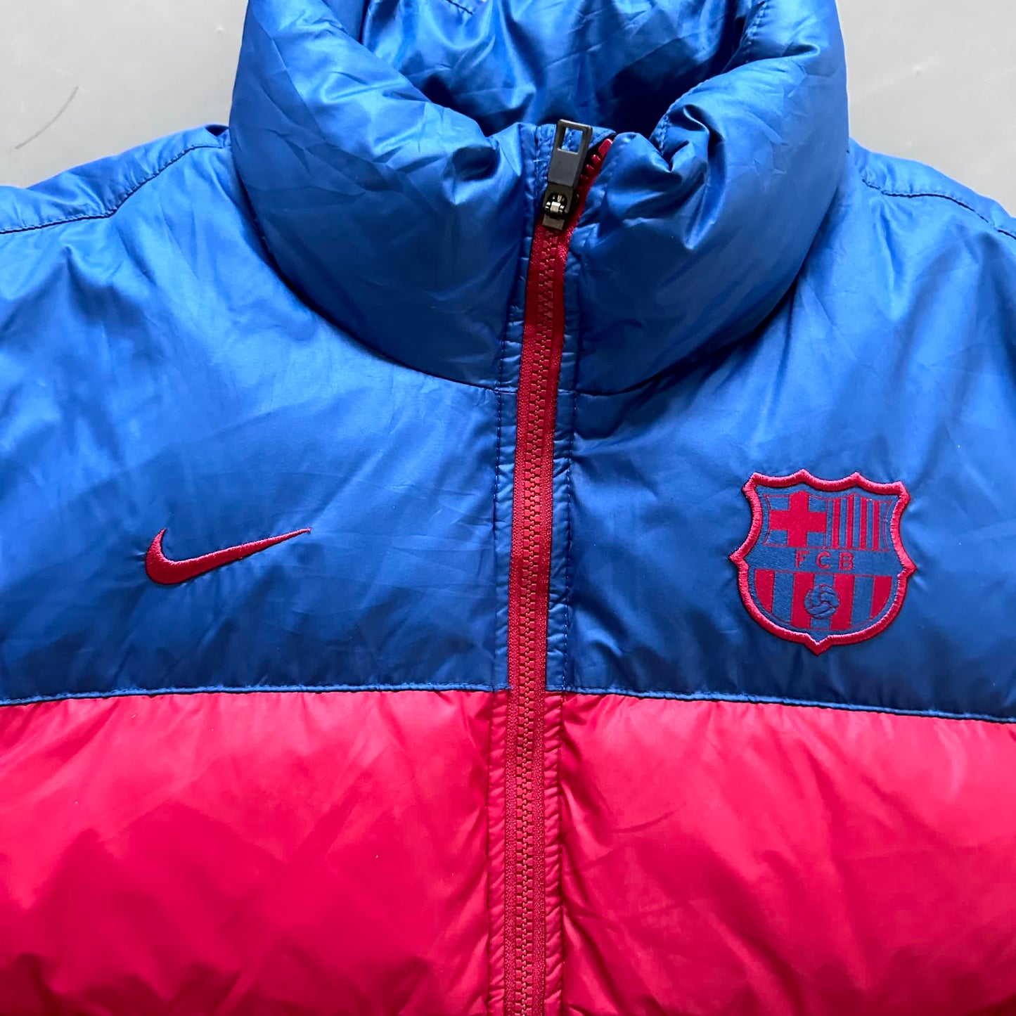 Nike x FC barcelona Vintage Pufferjacket 2008/09 | S