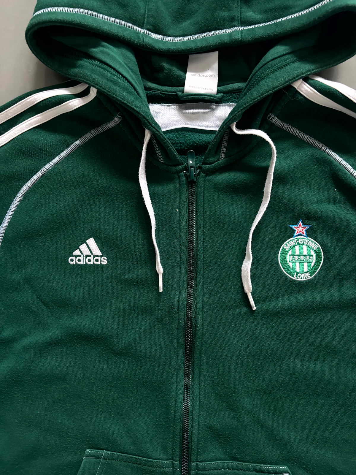Adidas x AS Saint Etienne Vintage Sweatjacket 2005/06 | M